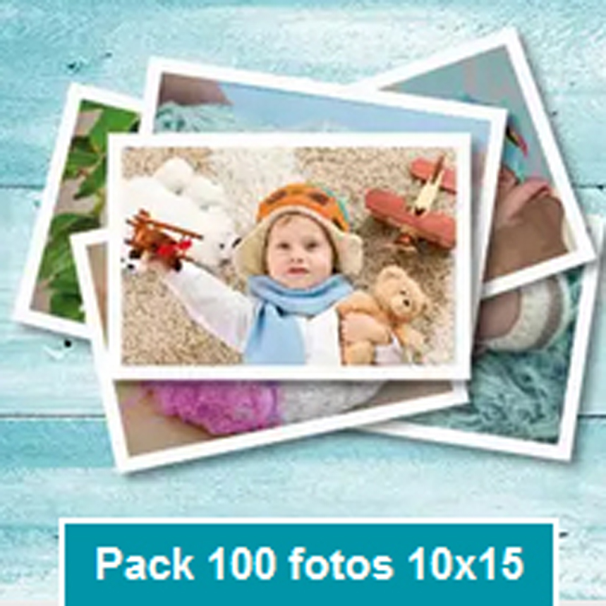 Pack 100 fotos 10x15