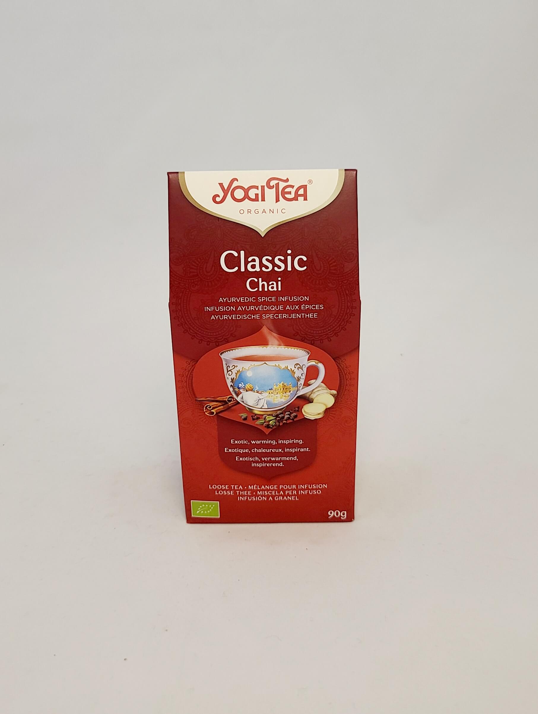 Infusió clàssic chai 90g Bio YogiTea 