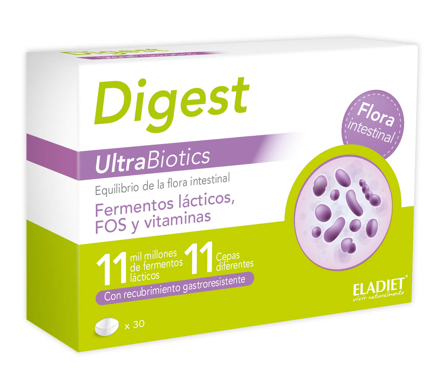 Digest UltraBiotics 30 comp Eladiet 
