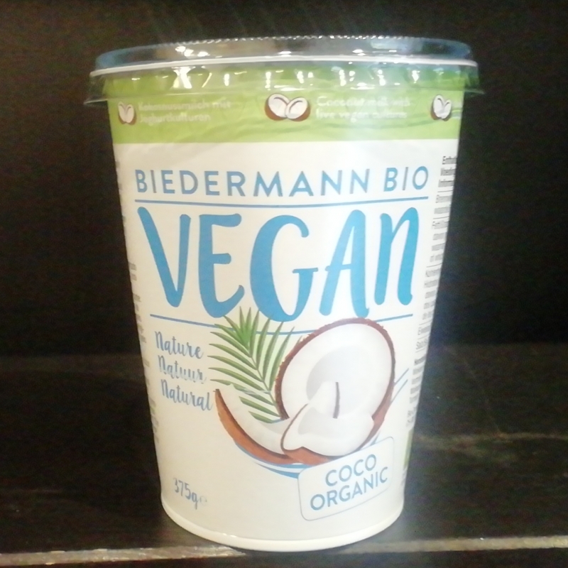 Yogur de Coco 375g Biedermann Bio 