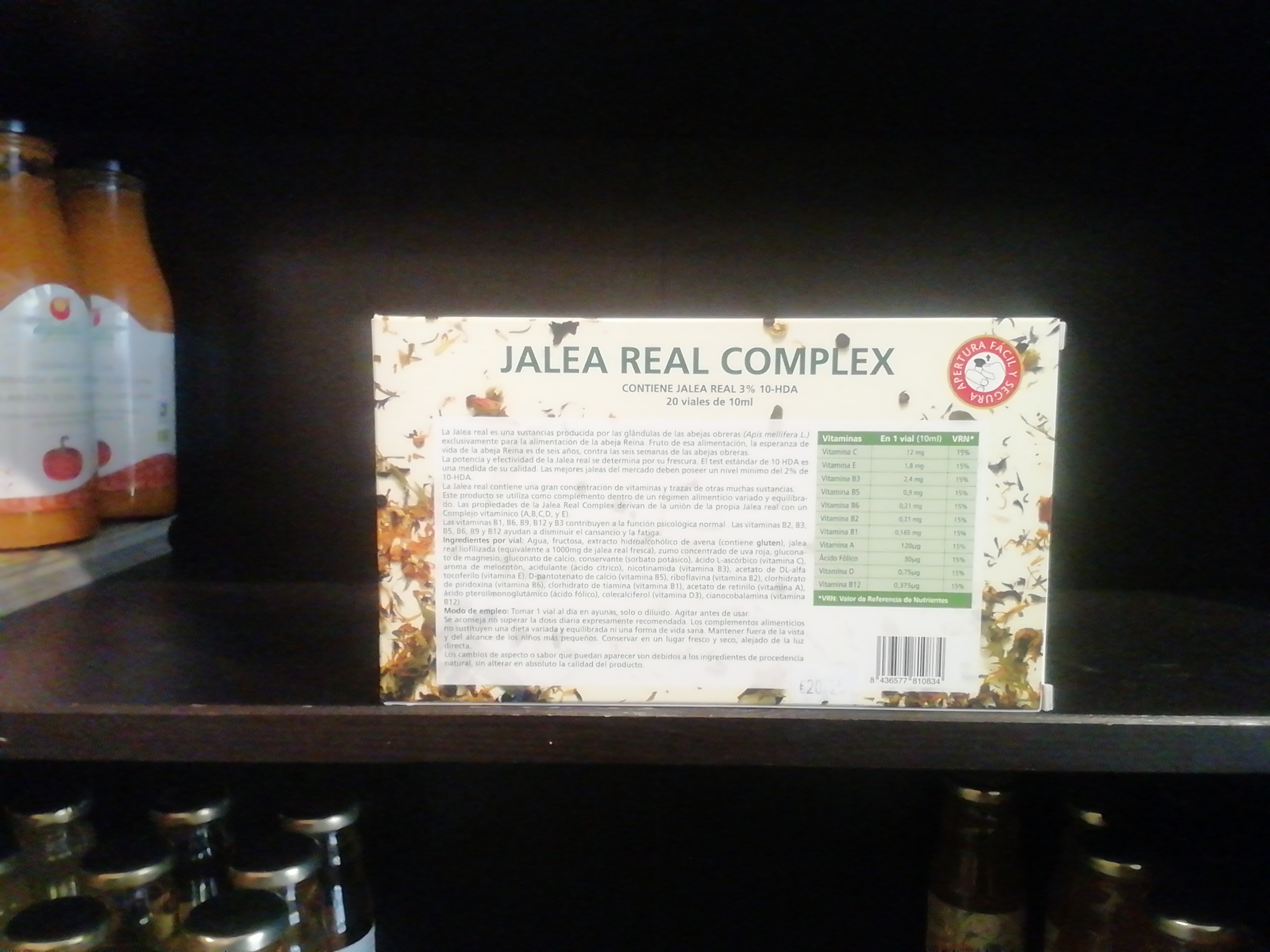 Jalea Real Complex 20viales Manantial de salud 