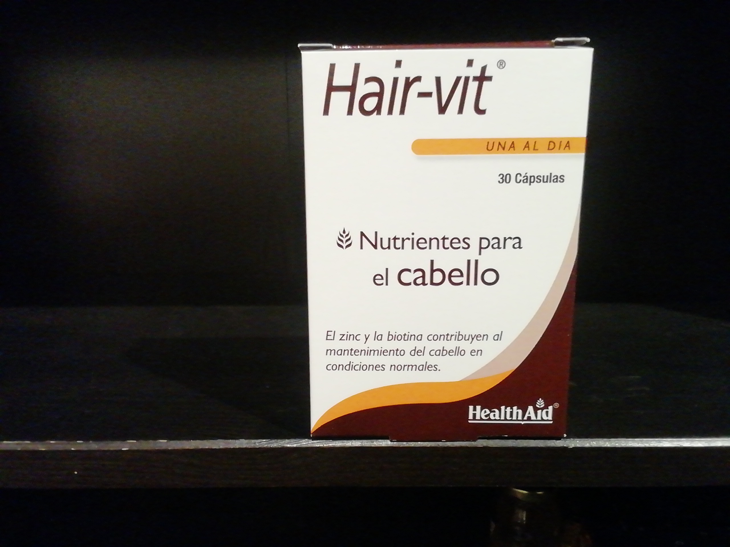 Hair-Vit Nutrientes para el Cabello 30caps HealthAid 