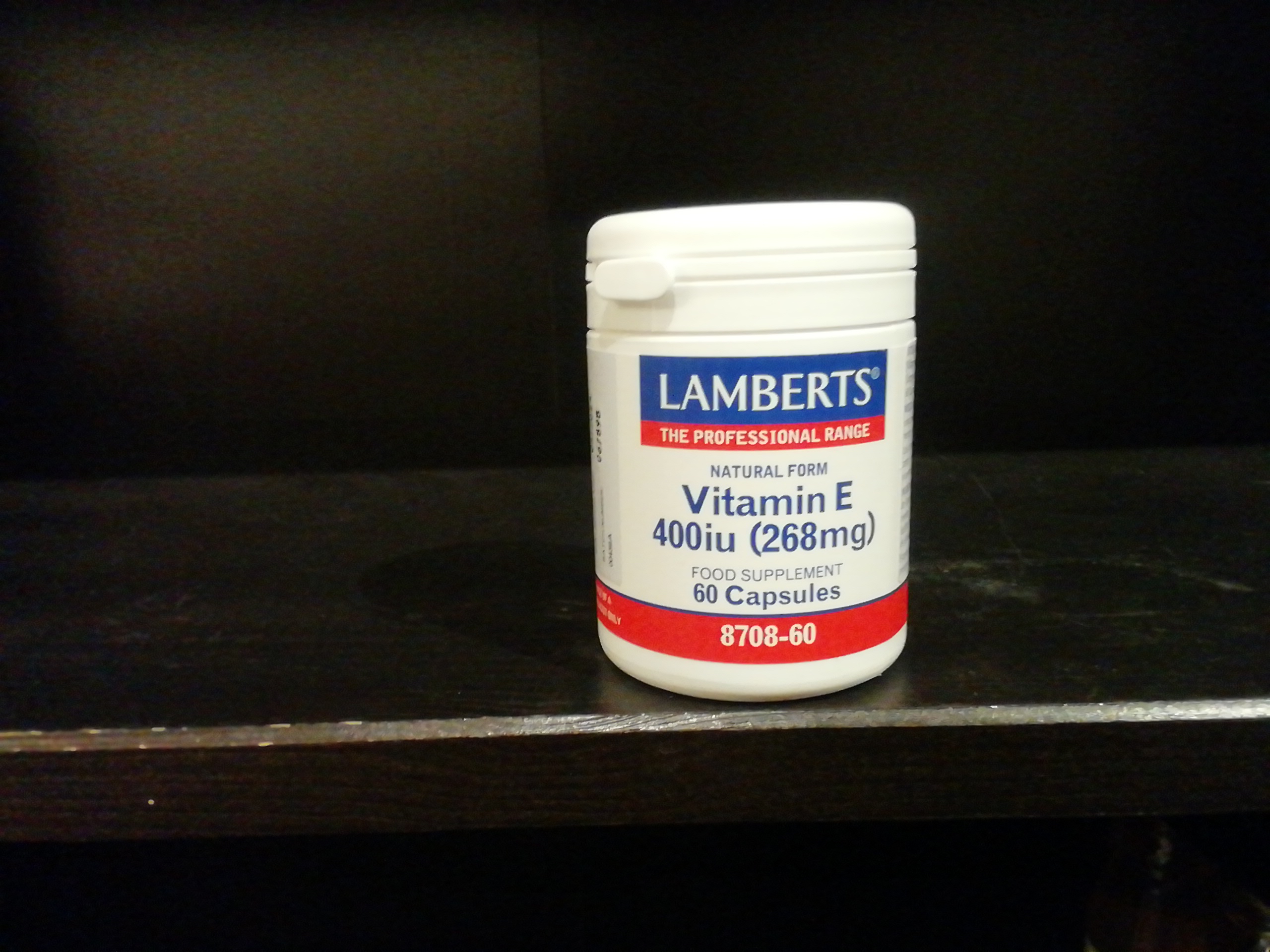 Vitamin E 400iu 60 caps Lamberts 