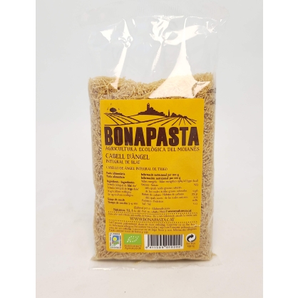 Cabell d'àngel integral de blat 250g Bio Bonapasta 