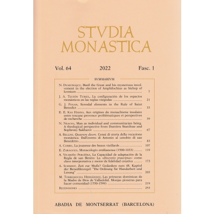 Studia Monastica. Vol. 64-1 (2022)