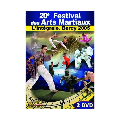 DVD : Bercy 2005. 20 Festival des Arts Martiaux. 2DVD