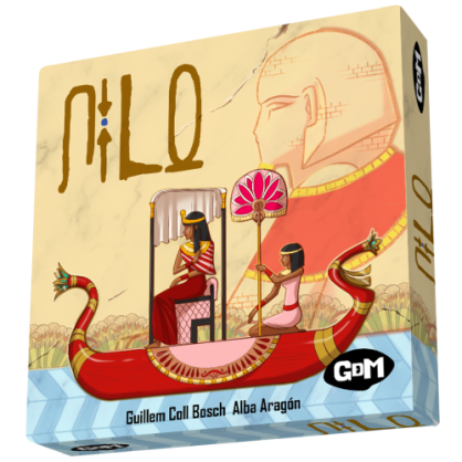 Nilo - juego de tablero competitivo de 2 a 4 jugadores